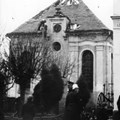 Zerstörte Synagoge in Hürben - Fotograf: Unbekannt
