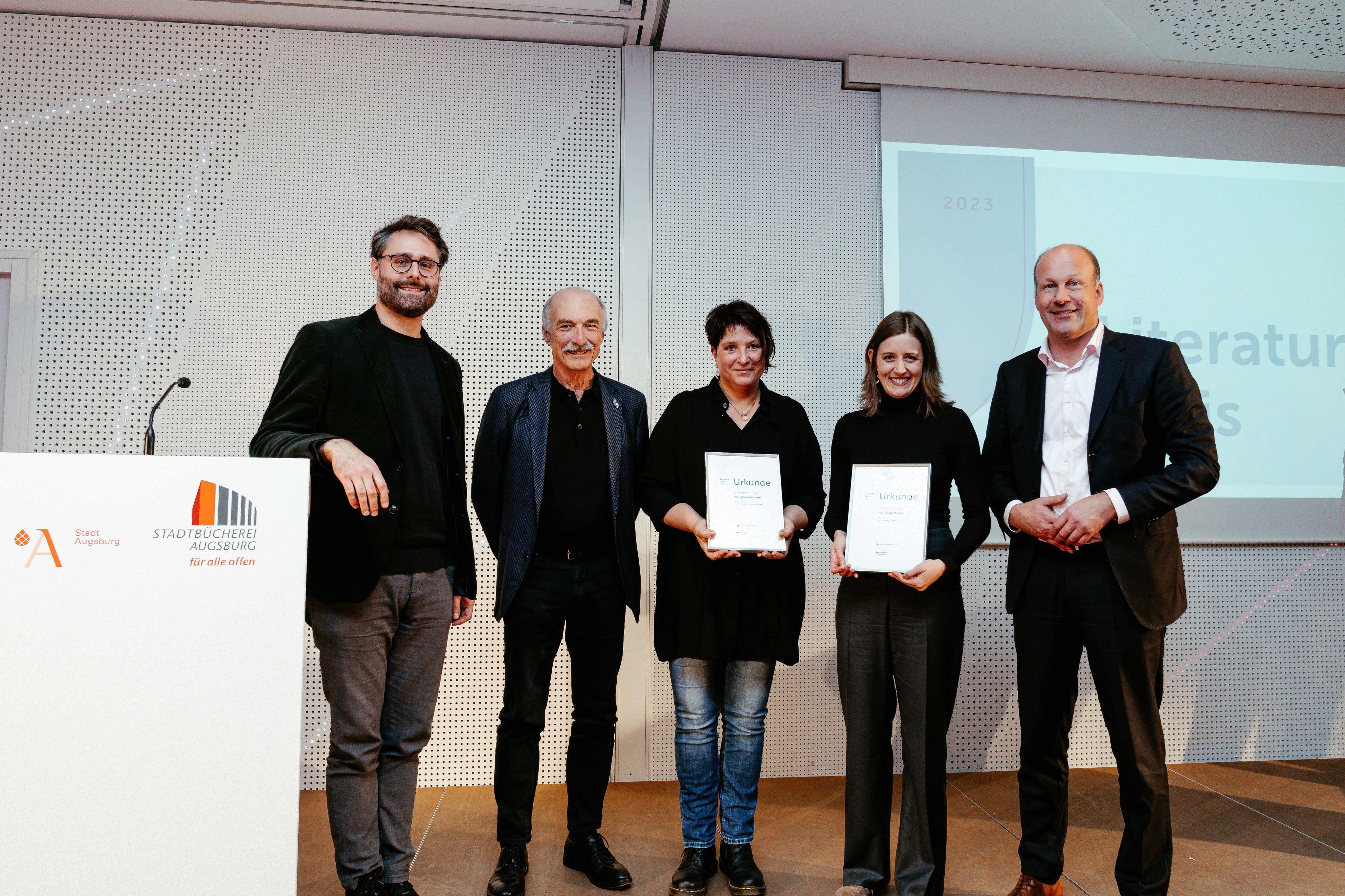 Schwäbischer Literaturpreis 2023: Bezirk würdigt drei Autorinnen und einen Autor – Hauptpreis für Vorarlbergerin Claudia Endrich 