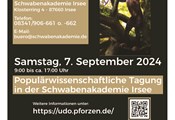 Urzeittagung Allgäu. Menschenaffe Udo in seinem Lebensraum
