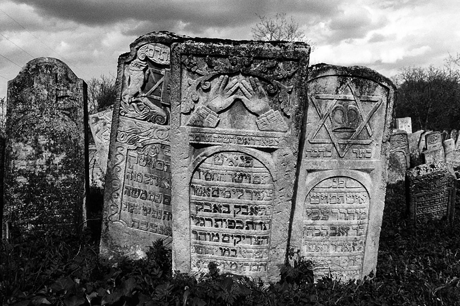 Ein jüdisches Gräberfeld in Wischnitz (Polen)